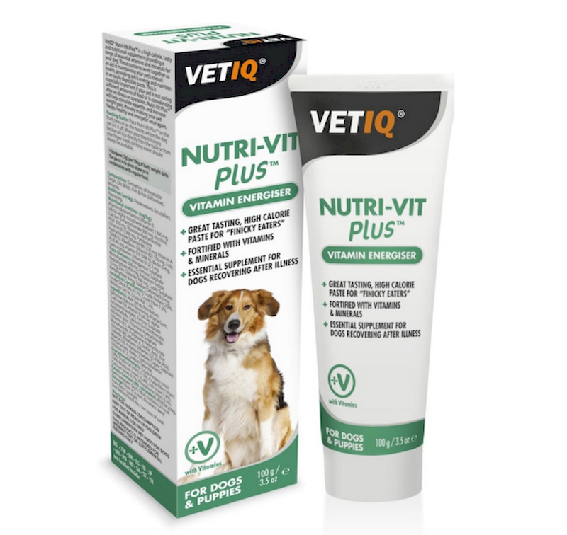 مکمل تقویتی برای سگ های بدغذا و دوران نقاهت بیماری | VETIQ Nutri-Vit Plus