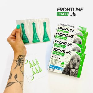 قطره ضد کک، کنه و شپش سگ فرانتلاین (10 تا 20 کیلو) | Frontline Spot On Flea & Tick Treatment Frontline Spot On Flea & Tick Treatment Medium Dog (10-20kg)