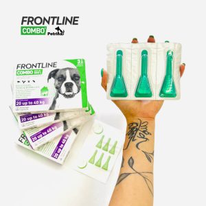قطره ضد کک، کنه و شپش سگ فرانتلاین (20 تا 40 کیلو) | Frontline Spot On Flea & Tick Treatment Frontline Spot On Flea & Tick Treatment Large Dog (20-40kg)