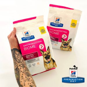 غذای خشک هیلز سگ گسترو بایوم Gastrointestinal Biome | طعم مرغ |  1/5 کیلو Hill's Prescription Diet Gastrointestinal Biome Dry Dog Food with Chicken Bag