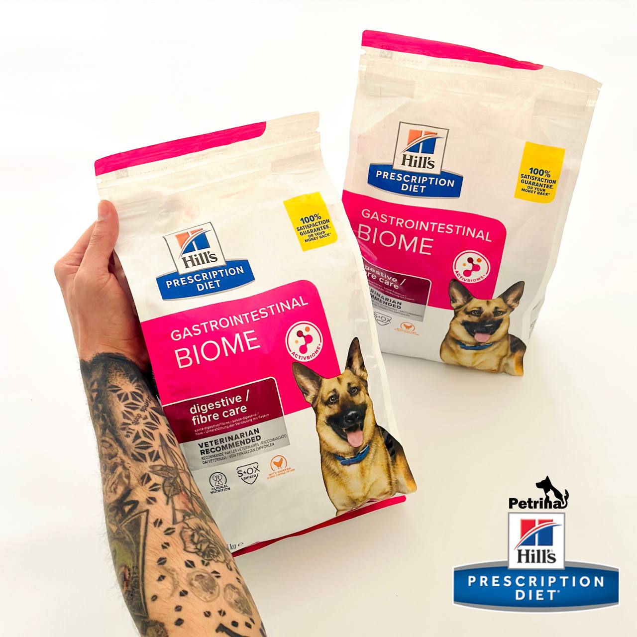 Hill's Prescription Diet Gastrointestinal Biome Dry Dog Food with Chicken Bag غذای خشک هیلز سگ گسترو بایوم Gastrointestinal Biome | طعم مرغ | 1/5 کیلو Hill's Prescription Diet Gastrointestinal Biome Dry Dog Food with Chicken Bag