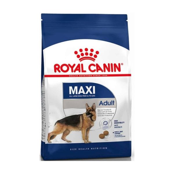 غذای خشک رویال کنین مخصوص سگ بالغ | نژاد بزرگ 15 کیلوگرم |Maxi Adult Royal Canin