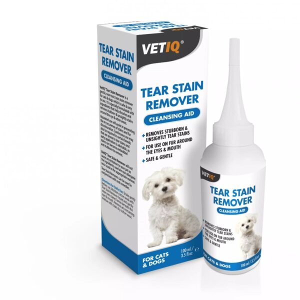 پاک کننده لکه اشک سگ و گربه وت آی کیو (محلول) | VetIQ® Teak Stain Remover