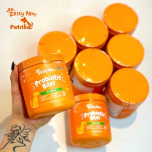 مکمل پروبیوتیک سگ زستی پاز | سلامت روده و گوارش - 90 عدد | Zesty Paws Probiotic