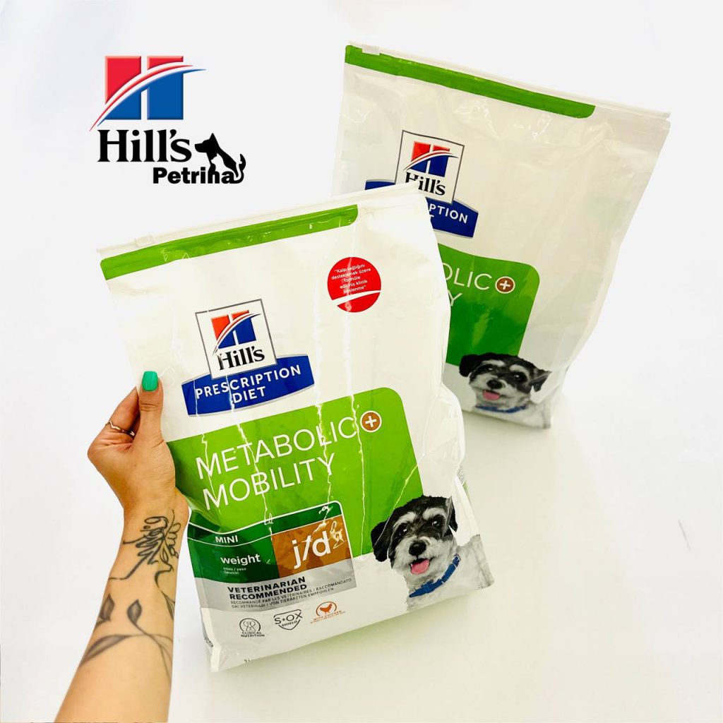 غذای سگ هیلز متابولیک موبیلیتی Hill's Prescription Diet Metabolic + Mobility - نژاد کوچک | 3 کیلوگرم Hill's Prescription Diet Metabolic + Mobility Mini Dog Food j/d