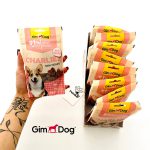تشویقی سگ جیم داگ میکس با طعم گوشت خوک| 70 گرم Gim Dog Charlies with Pork Mini Hearts