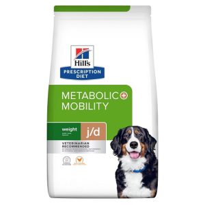 غذای خشک هیلز سگ متابولیک + موبیلیتی | نژاد بزرگ 4 و 12 کیلوگرم | Hill's PRESCRIPTION DIET Metabolic + Mobility j/d