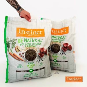 غذای خشک سگ اینستینکت بی نچرال گوشت بره مرتعی (آمریکایی) | 11/5 کیلو | INSTINCT BE NATURAL INSTINCT® DOG FOOD BE NATURAL REAL LAMB & OATMEAL RECIPE