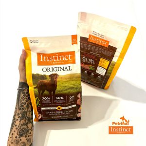غذای اینستینکت سگ مدل اورجینال گوشت مرغ ارگانیک | بدون غلات | همه نژادها INSTINCT® DOG FOOD ORIGINAL REAL CHICKEN RECIPE