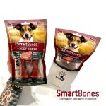 تشویقی دنتال سگ اسمارت بونز با طعم گوشت (2 تکه بزرگ) | Smart Bones Beef Smart Bones | Beef Bones 2x