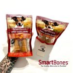 تشویقی دنتال سگ اسمارت بونز با طعم سیب زمینی شیرین (2 تکه بزرگ) | Smart Bones Sweet Potatos