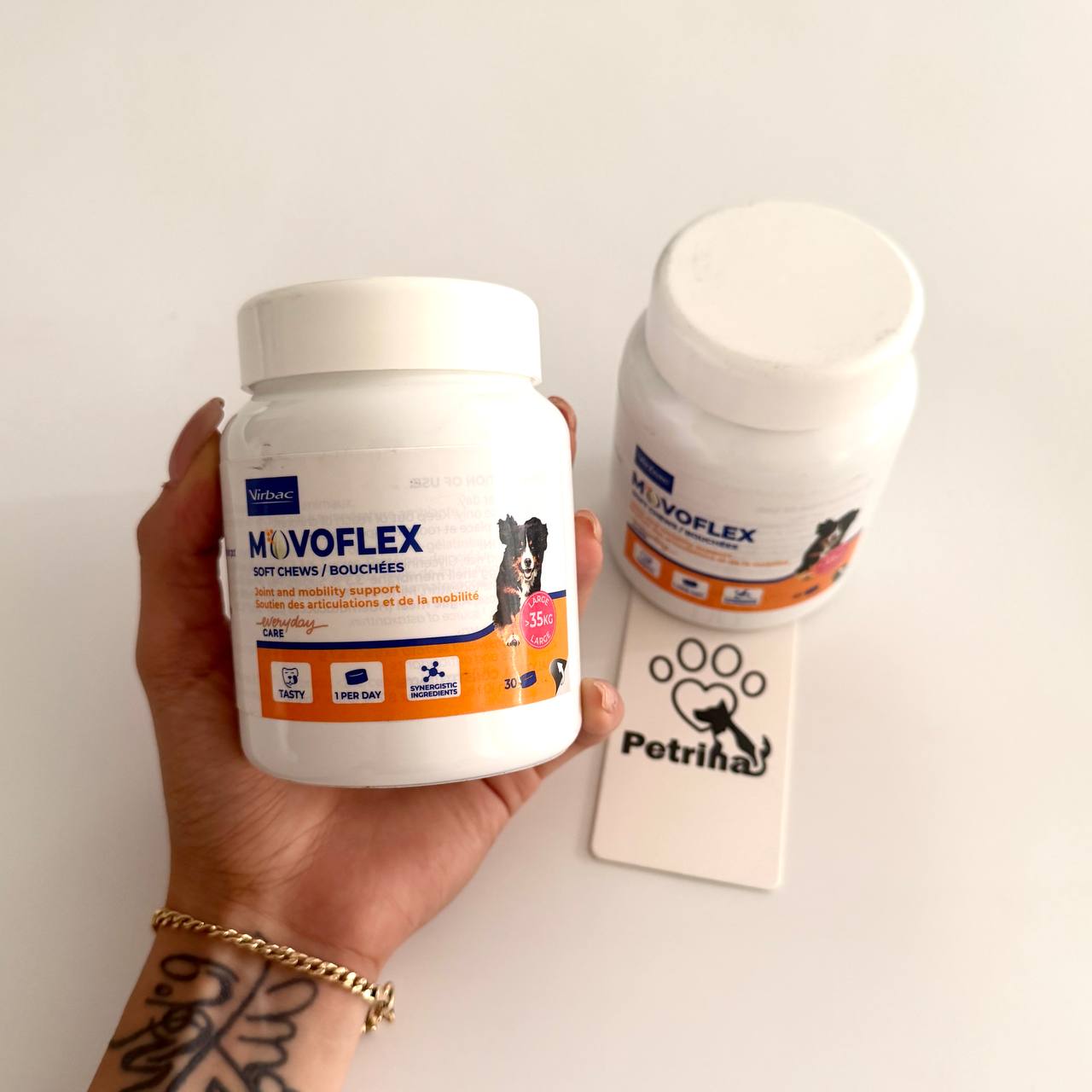 Virbac Movoflex L مکمل تقویت مفاصل و غضروف MOVOFLEX برند Virbac | مخصوص سگ نژاد بزرگ