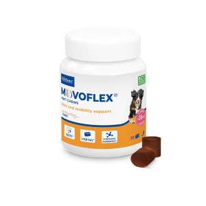 مکمل تقویت مفاصل MOVOFLEX از برند Virbac | مخصوص سگ نژاد بزرگ