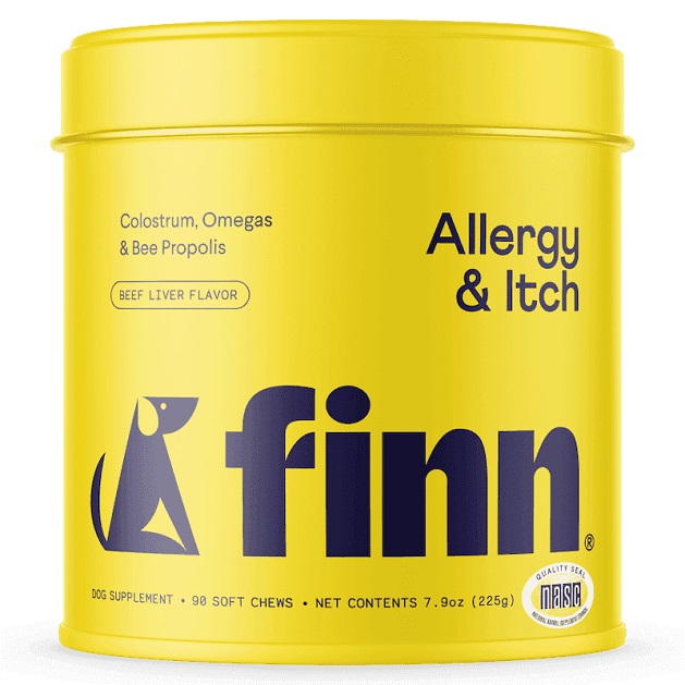 مکمل تقویتی طبیعی ضد آلرژی و ضد خارش سگ برند فین | Finn Allergy & Itch