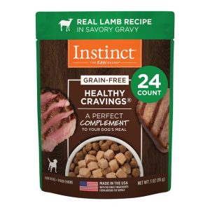 پوچ سگ اینستینکت | بدون غلات با گوشت بره مرتعی | مناسب تمام نژادها | INSTINCT® DOG FOOD
