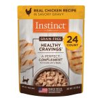 پوچ گربه اینستینکت | بدون غلات با گوشت مرغ | مناسب تمام نژادها | INSTINCT® CAT FOOD