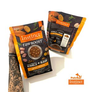 غذای اینستینکت سگ INSTINCT® RAW BOOST | گوشت مرغ ارگانیک و بدون قفس | بدون غلات | سلامت روده (1/8 کیلو) INSTINCT® RAW BOOST REAL CHICKEN GUT HEALTHI