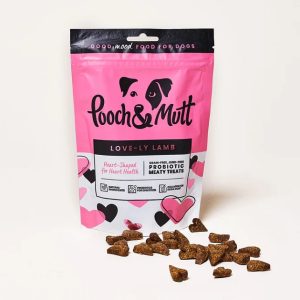 تشویقی سگ Pooch & Mutt با گوشت بره | بدون غلات و طبیعی | LAMB PROBIOTIC MEATY TREATS