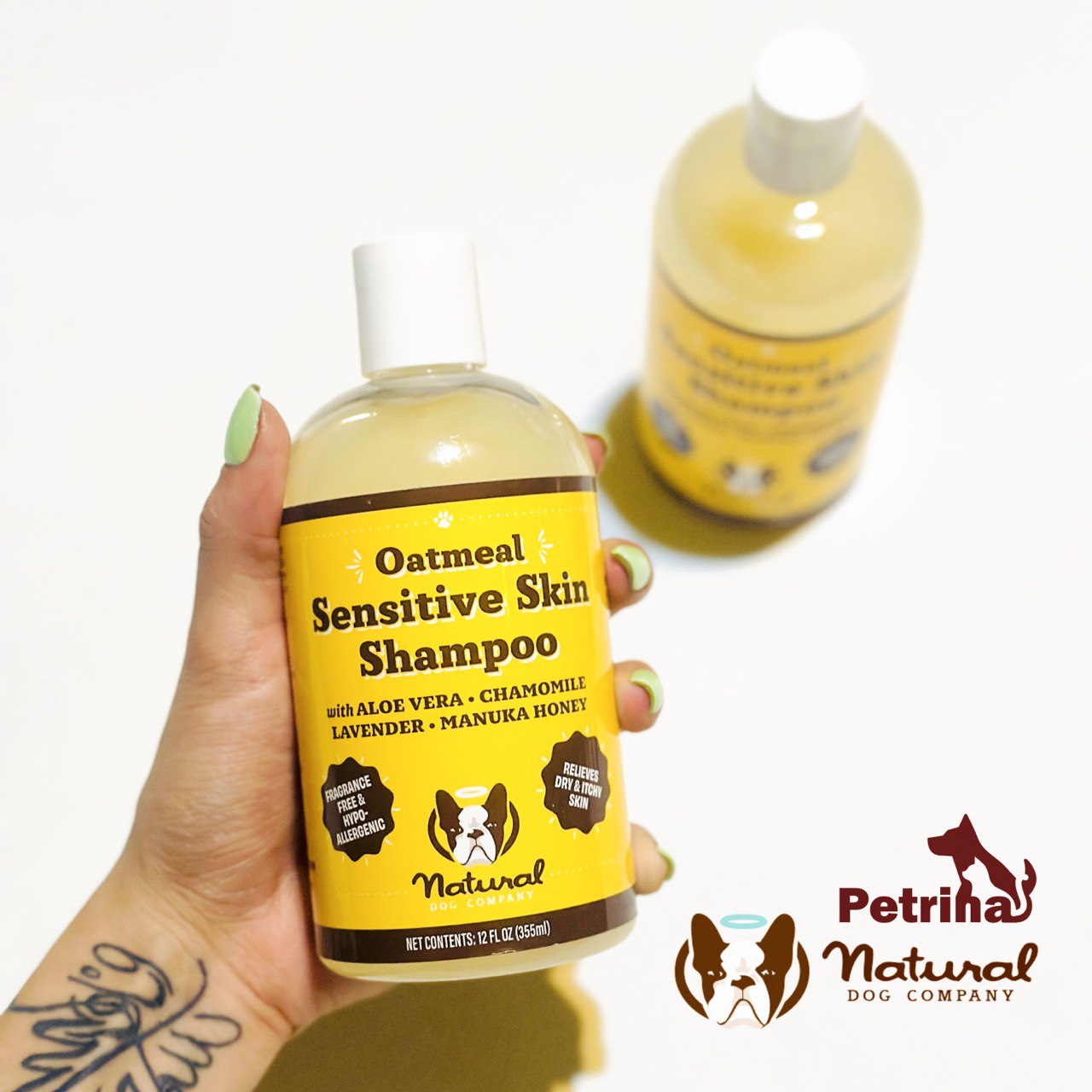 Natural Dog Company Sensitive Skin Oatmeal Shampoo