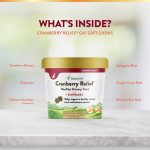 مکمل تقویتی سلامت مثانه و مجاری ادرار گربه نچر وت | NaturVet® Cranberry Relief® Cat Urinary