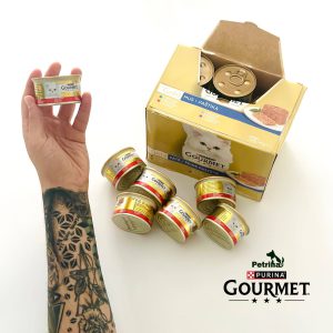 کنسرو گربه گورمت گلد گوشت گاو (آلمانی) | 85 گرم GOURMET® Gold Savoury Cake Beef Wet Cat Food