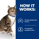 غذای خشک هیلز درمانی گربه بالغ بیماری سنگ مثانه طعم مرغ | Urinary Care s/d Cat Food