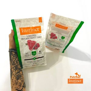 غذای اینستینکت سگ با گوشت بره مرتعی | مناسب گوارش حساس و ضد حساسیت غذایی | بدون غلات  INSTINCT® DOG FOOD LIMITED INGREDIENT DIET REAL LAMB RECIPE