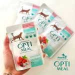 پوچ بچه گربه OptiMeal با مرغ | تقویت سیستم ایمنی KITTEN VITAL NURTURE Chicken Rice Recipe
