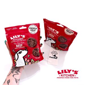 تشویقی سگ لیلیز کیچن مینی برگر بیف | طبیعی و بدون غلات LILIY's KITCHEN The Best Ever Beef Mini Burgers Dog Treats