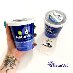 مکمل ضد مدفوع خواری سگ نچر وت | 100% طبیعی NaturVet COPROPHAGIA STOOL EATING DETERRENT SOFT CHEWS