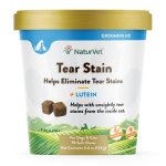 مکمل خوراکی تقویت کننده بینایی و از بین بردن لکه اشک چشم سگ و گربه نچر وت | NaturVet TEAR STAIN SUPPLEMENT