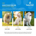 مکمل خوراکی تقویت کننده بینایی و از بین بردن لکه اشک چشم سگ و گربه نچر وت | NaturVet TEAR STAIN SUPPLEMENT