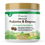 مکمل تقویت گوارش و پروبیوتیک سگ نچر وت | 100% طبیعی | 120 عدد | NaturVet® ADVANCED PROBIOTICS & ENZYMES