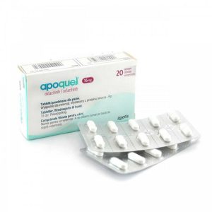 قرص آپوکوئل 3.6 و 16 میلی‌گرم | Apoquel® 16 , 3.6 mg OCLACITINIB