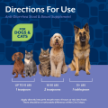 درمان اسهال سگ و گربه NaturVet (آمریکایی) | محلول خوراکی و طبیعی NaturVet ANTI-DIARRHEA LIQUID Diarrhea Aid for Dog and Cats (236ml)