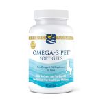 مکمل امگا3 خالص و طبیعی برای سگ همه نژادها | 90 کپسول | Nordic Naturals OMEGA-3 Pet