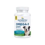 مکمل امگا3 خالص و طبیعی سگ همه نژادها | 90 کپسول | Nordic Naturals OMEGA-3 Pet Nordic Naturals OMEGA-3 Pet Soft Gels for Dogs