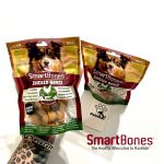 تشویقی دنتال سگ اسمارت بونز با طعم مرغ (گره‌ای) | SmartBones Chicken Bones 8x