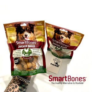 تشویقی دنتال سگ اسمارت بونز با طعم مرغ (گرهای) | SmartBones Chicken Bones 8x