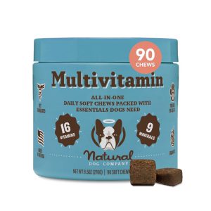 مولتی ویتامین سگ | 100% طبیعی | همه نژادها و سنین | Natural Dog Company Multivitamin Supplement