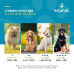 مکمل آرامش بخش و ضد استرس سگ نچر وت | 100% طبیعی | 240 عدد | NaturVet® QUIET MOMENTS® DOG CALMING
