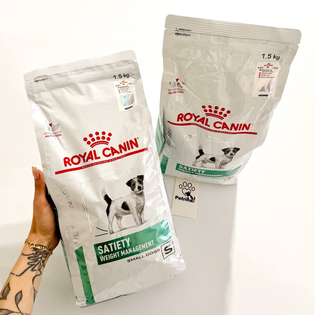 غذای خشک رویال کنین سگ ستایتی | نژاد کوچک | 1/5 کیلو | Royal canin Satiety Royal canin Satiety Weight Management for Small Dogs