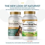 مکمل مخمر آبجو تقویت پوست و مو سگ و گربه | 100% طبیعی | 1000 عدد | NaturVet®
