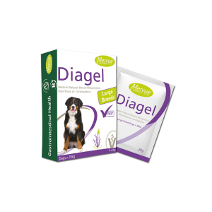 درمان اسهال و ناراحتی گوارشی سگ نژاد بزرگ دیاژل (پودر خوراکی) ساشه 20 گرمی | Diagel for Dogs
