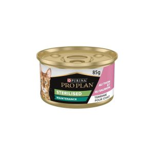 کنسرو گربه عقیم شده پروپلن با ماهی سالمون و تن | 85 گرم | PRO PLAN® STERILISED