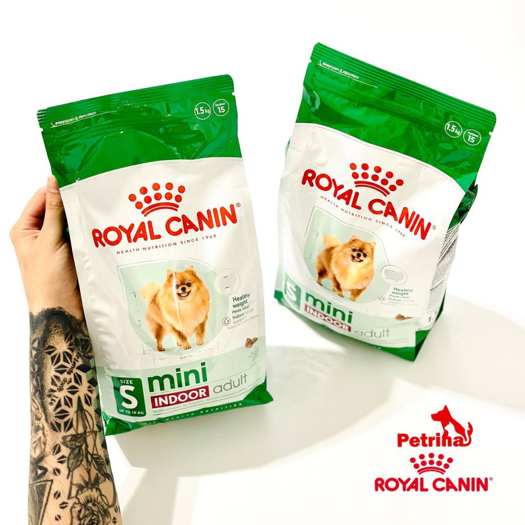 غذای خشک رویال کنین سگ مینی ایندور ادالت | 1/5 کیلو | Royal Canin Mini Indoor Adult