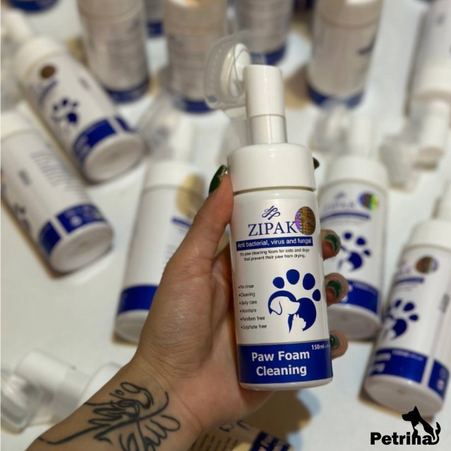 فوم شستشوی پنجه سگ و گربه زیپک (بدون نیاز به آبکشی) | Zipak Paw Foam Cleaning فوم شستشوی پنجه سگ و گربه زیپک (بدون نیاز به آبکشی) | Zipak Paw Foam Cleaning