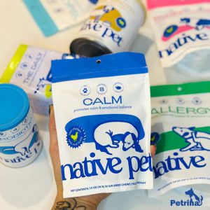 مکمل طبیعی آرامش بخش و ضد استرس سگ 30 عدد | Native Pet CALM