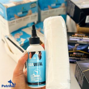 تمیزکننده گوش EarVital مخصوص سگ و گربه از برند ZooVital (محلول)