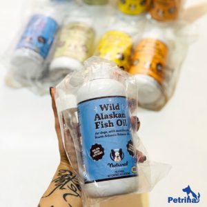 روغن ماهی  وحشی آلاسکا مخصوص سگ و گربه | ۱۰۰٪ طبیعی و خالص | همه نژادها و سنین | Wild Alaskan Fish Oil